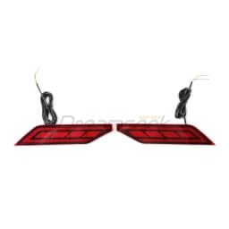 LED Rear Bumper Tail Light for Mitsubishi Pajero Sport / Montero Sport 2020-2024 Brake Lamp with Dynamic Sequential Turn Signal