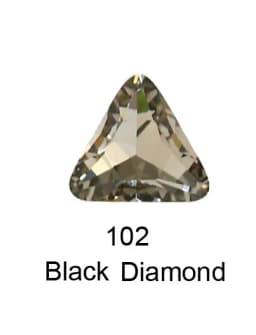 High Quality Pointed Back Gems K9 Glass Fancy Stone Triangle Crystal Rhinestone Loose Stones For DIY Jewelry Decoration Crafts
