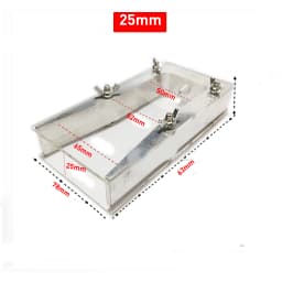 Jewelry Casting Mould Frame for Rubber 20mm 25mm 30mm Silica Gel Liquid Mold Frame Supplies for Jewelry