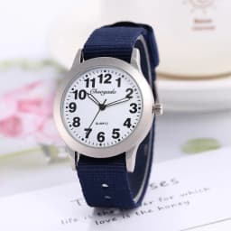 New Arrival Cute Nylon Strap Watch Birthday Christmas Gift Girls Boys Wristwatch Children's Day Gift Kids Gifts