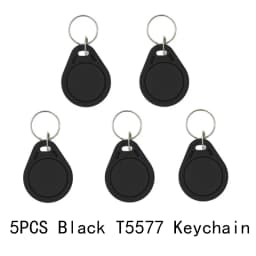 5PCS T5577 Smart Chip Tag 125Khz Rewriteable Copy Badge EM4305 Copier Keychain RFID Duplicator Proximity ID Clone Card