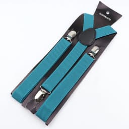 Hot Deals Solid Color Elastic Leather Suspenders Men Women Classic Adjustable Straps For Shirt Pants Skirts Wedding Accessories