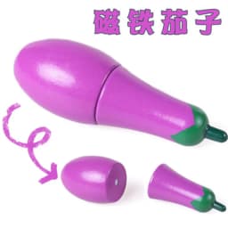 New Baby Magnet Chechele Montessori Educational 3D Vegetable Fruit Onion Wooden kitchen toy Coordination Toy for children Gifts