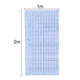 2M Birthday Party Decoration Backdrop Curtain Sequin Wedding Decor Background Baby Shower Glitter Backdrop Adult Anniversary