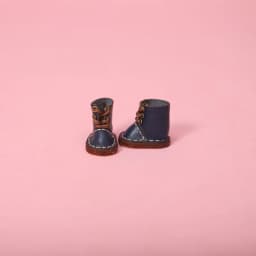 New 1/12bjd Bjd Doll Shoes High Top Handmade Leather Cowhide boots Shoes For Obitsu 11 OB11 Size GSC Doll 11cm Body Body9