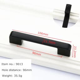 Black Handles for Furniture Cabinet Knobs and Handles Kitchen Handles Drawer Knobs Cabinet Pulls Cupboard Handles Knobs