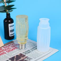 Resin Crystal Silicone Mold DIY Creative Night Light Bulb Mold Table Ornaments Silicone Mold For Resin Home Decoration Art Mould