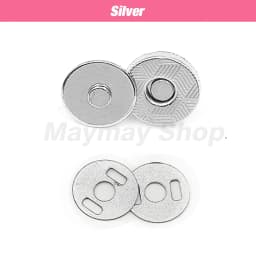 10sets/lot 10mm-18mm Magnetic Buttons Bags Magnet Automatic Adsorption Buckle Wallet Buttons Metal Thin Buttons Snaps With Tool