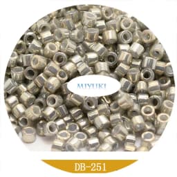 Japan Miyuki Delica Beads DB-1562 18-Color Solid Color Pearly Lustre Series 5G Beads for Jewelry Making