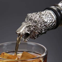 Alloy+Silicone Wine Aerator Pourer Spout Wine Decanters Elephant Wine Stoppers Decanter Pourer Liquor Decanter Bottles