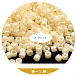 Japan Miyuki Delica Beads DB-1562 18-Color Solid Color Pearly Lustre Series 5G Beads for Jewelry Making