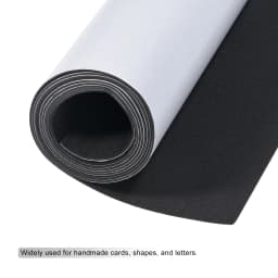 Uxcell 1pc EVA Foam Sheets Craft 1mm Thickness Self Adhesive Back Sound-Absorbing Noise Spone Foam EVA Sheets DIY Handmade Model
