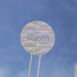 2000pcs 20mm Round,Holographic Tamper-Proof Security Label, "Void" Warranty Sealing Genuine Laser Sticker, Unique Number