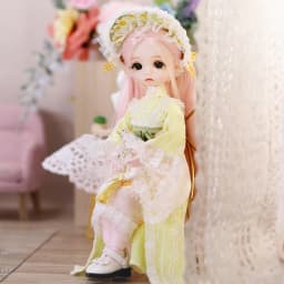 DBS DREAM FAIRY Doll 1/6 BJD Name by Magic Angel Mechanical Joint Body With Makeup Including Scalp Eyes Clothes Girls SD