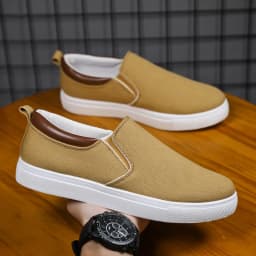 Italian Canvas Shoes For Men Large Size 47 48 Vulcanized Sneakers Slip On Men's Plimsoll Male Trainers Trend Summer Sports Shoes