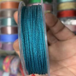 1mm colorful Nylon Line Thread Chinese Knot Macrame Cord Bracelet Braided String DIY Tassels Beading 10m/roll