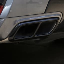 For Land Rover Range Rover Sport 2018-20 Stainless Steel Black/Silver Car Exhaust Pipe Tail Throat Cover Decoration Accessories