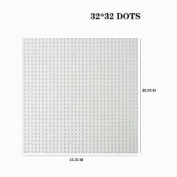 Baseplate 32x32 16X32 Dots Classic Brick Plate Building Blocks DIY Constructor Parts Baseplates Compatible Brands City Friends