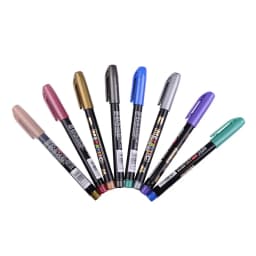 8 Colors/Set Acrylic Epoxy Resin Drawing Pen Paint Highlights Metallic Permanent Marker Graffiti Point Pen For DIY Jewelry Mold