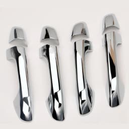 For Kia Sportage 4 QL KX5 2016 2017 2018 2019 2020 Carbon Fiber Chrome Car Door Handle Cover Trim Sticker Styling Accessories