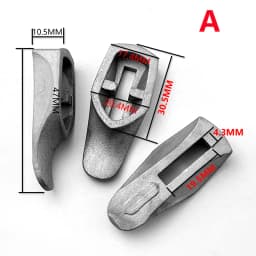 1Piece 430 Stainless Steel Knife Guard Head for DIY Knife Making Handle Bolster DIY Knife Accessories