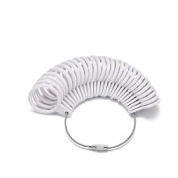1 Pcs Professional Measuring Gauge Finger Ring Stick Sizer Mandrel Stick Finger Gauge Ring for DIY Jewelry Measuring Tool