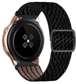 20mm 22mm strap For Amazfit bip 6/Samsung Galaxy Watch 7/6/5/4 classic Nylon Elastic HUAWEI GT5/Redmi watch 5 active Lite band