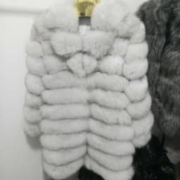 Women's Detachable Real Fox Fur Jacket Thick Warm Removable Vest Luxury Fashion Solid Color Transformable Coat