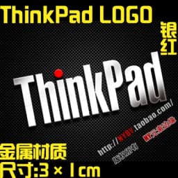 Original IBM 25th Anniversary ThinkPad Nameplate Metal Sticker Laptop T480 T470 T490