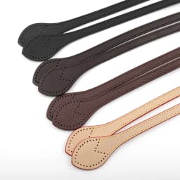 2pcs 60cm Genuine Leather Handles Durable Shoulder Bag Detachable Belt Women Handle Strap DIY Handmade Replacement Handbag Belt
