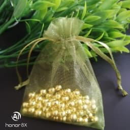1000pcs Small Plain Organza Bags Drawstring Pouch Jewelry Packaging bag Drawable Birthday party Wedding Gift bags Candy Pouches