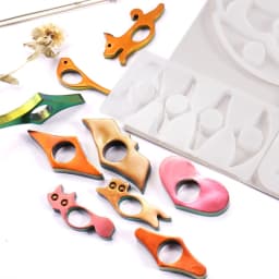 Book Page Holder Crystal Epoxy Resin Mold Handmade Thumb Bookmark Silicone Mould DIY Crafts Reading Accessories Tool