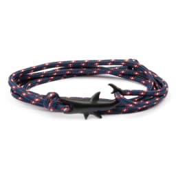 MKENDN Navy style Adjustable Multilayer Rope Shark Anchor Bracelet Men Women 550 Paracord Camping Jewelry Wrap Metal Hooks