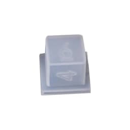 DIY Crystal Epoxy Mold Dice Fillet Shape Multi-spec Digital Game High Mirror Silicone Mould Making Accessories