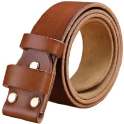 belt leather without gold smooth buckle for mens belts luxury cowboys camel brown match famous brand buckle 3.8 cm high quality