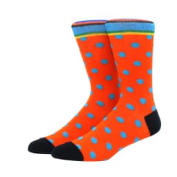 Male Tide Brand men cotton Socks Gradient Color summer Style long wedding sock Men's High Funny Happy Business Socks man sox