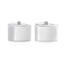 High quality metal Cufflinks Hand carved laser smooth Cuff-links Golden Silvery Black cuff button  Successful men's jewelry gift