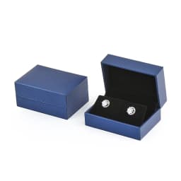 Quality Stud Earring Jewelry Storage Presentation Packaging Gift Boxes Faux Leather Piercing Nail Pendant Necklace Organizer Box