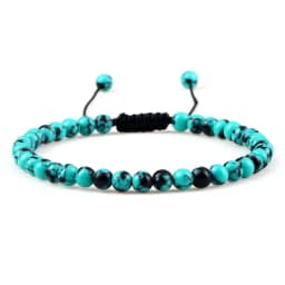 4mm Stone Beads Adjustable Bracelet For Men Natural Tiger Eye Lava Chalcedony Onyx Woven Bracelets Women Yoga Jewelry Pulseras