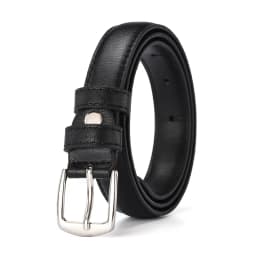 Black Wild Women Jeans Thin Belt Simple Silver Pin Buckle Pants Belts Female PU Leather Waist Strap Youth Students Waistband