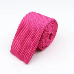 Men Solid Colorful Knit Tie Pink Green Purple Ties Fashion Kintted Necktie For Wedding Business Party Suit Dress Gravatas Gift