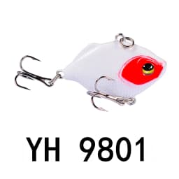1 PCS Metal VIB Blade Glow Cicada Lure 4.5cm/8.5g Sinking Tail Spinner Baits Bibe For Bass Pike Perch Fishing