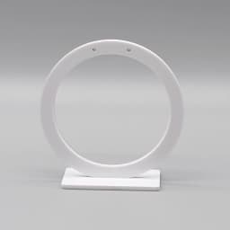 White/Clear Acrylic Round Earring Display Earring Holder Earring Stand Jewelry Display Earring Stud Organizer Crystal Show Rock