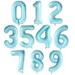 30 40 Inch Birthday Number Balloons Big Rose Gold Silver Figure Foil Balloon Wedding Baby Birthday Party Decoration Kid Globos