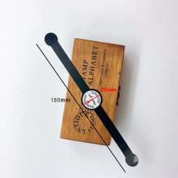 50 Pcs/lot Red Black Thank You Hand Made with Love Long Strip Kraft Label Sticker DIY For Gift Cake Baking Sealing Ticker