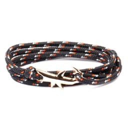 MKENDN Navy style Adjustable Multilayer Rope Shark Anchor Bracelet Men Women 550 Paracord Camping Jewelry Wrap Metal Hooks