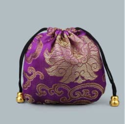 12pcs 11x11cm Silk Drawstring Pouch Bag for Necklace Bracelet Beads Jewelry Packaging Christmas Wedding Gift Organizers Pocket