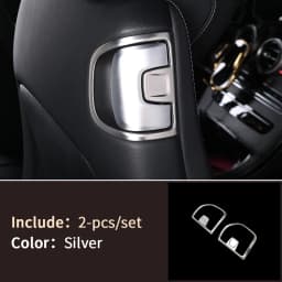 Silver Interior for Mercedes W205 AMG Coupe AMG C205 2 Doors C260 C300 C200 Mercedes C Class Accessories W205 Interior