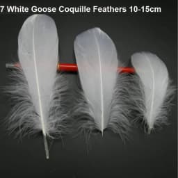 50Pcs/Lot! White Ostrich Goose Pheasant Feathers for Crafts Chicken Turkey Feather Wedding Party Accessories Decoration Plumes
