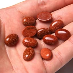 10pcs/lot Natural Stone Cabochon 8-25MM Tiger Eye Agat Oval Cameo Fit DIY Ring Earring Bracelet Necklace Making Jewelry Finding